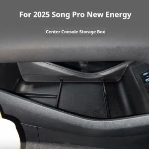 kkmf For BYD Song Pro DM-i Sealion 5 DM-i 2025 Car Central Control Lower Storage Glasses Keys Organize Trays Car Accessories 2Z5B1