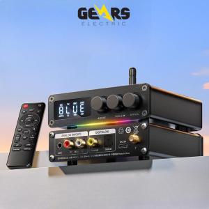 Bộ Khuếch Đại Amplifier Bluetooth Màn Hình LED Kỹ Thuật Số AUX RCA COAXIAL OPTICAL RGB HiFi DSP Bluetooth M12 Pro