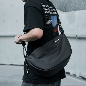 Japanese Sling Bag for Men Waterproof Lightweight Crossbody Bag Sports Travel Shoulder Bag Fit 12.9 inch iPad2026