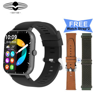 Rayvasi SmartWatch Wanita Jam Pintar Wanita Mode Multi-Olahraga Musik Heart Rate Jam Tangan Wanita