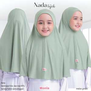 Monia hijab kids - nada jilbab bahan jersey premium