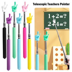 Telescopic Teachers Pointer Mini Hand Classroom And Presentation Pointer Finger K7A7