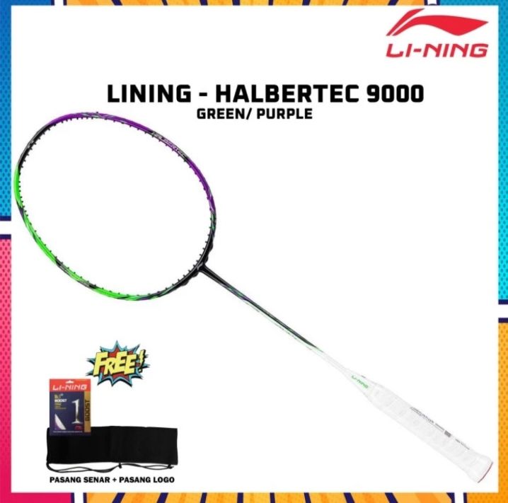 Raket Badminton Lining Halbertec 9000 / Halbertec 9000 Original ...