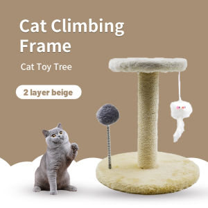 2 in 1 Cakaran Kucing Cat Scratcher Mainan Garukan Kucing Cat Scratcher / Cat Tree / Cat Condo / Cakaran Kucing Garukan Kucing