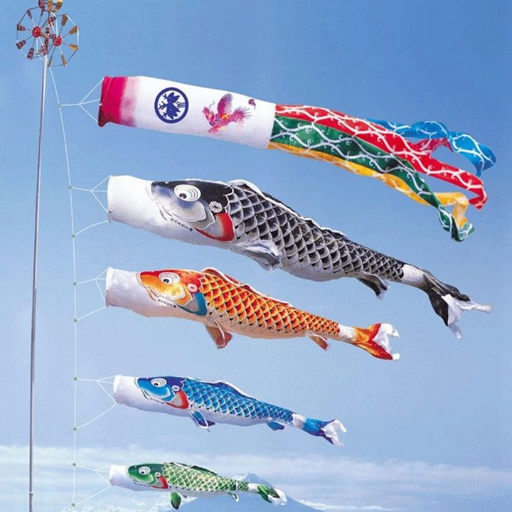 BABYBANG Koinobori Kite Yard Decor Japan Style Hanging Decorations ...