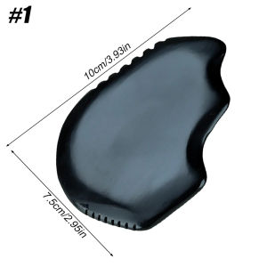 2024Gua Sha Body Massage Tools Unique 9-Edge Gua Sha Bian Stone3D Guasha Stone with Ridges Massage Scraping Massage Tool