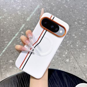 Case For Google Pixel 11 Pro XL Case Luxury PU Wireless Charging Protective Back Cover For Pixel 11 Pro Shell Funda