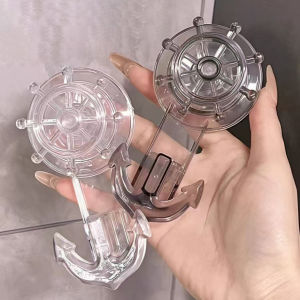 Rotating Suction Cup Hook Punch Free Bathroom Hook Strong Load Bearing Suction Hook for Kitchen