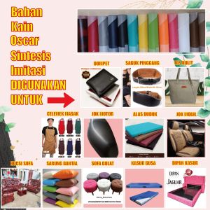 Kain Oscar Bahan Kulit Oskar Sintetis Imitasi Import Jaguar Untuk Jok Kursi Sofa Dipan Kasur Bantal Murah Meteran