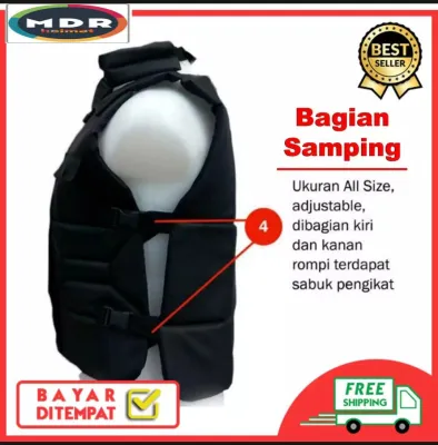 Rompi Motor Kerah Pelindung Dada Touring Biker Full Body Termurah