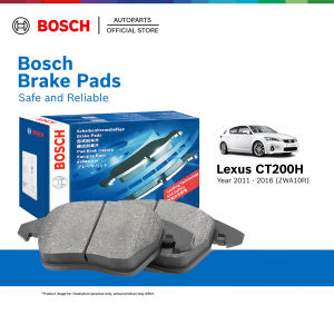 Bosch Front Brake Pads for Lexus CT200 1.8 (2008 - 2016) 0986AB1423