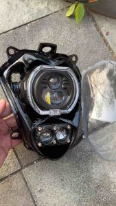 Lampu depan satria fu pertama thailand costume biled billed transfomer Laser