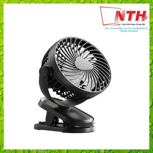 Quạt sạc kẹp bàn XH - 09 xoay 360 độ