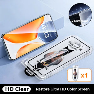 9H Full Screen Protector with Auto Installation Box For iPhone 17 Air / 16 /15 / 14 / 13 / 12 Pro Max Glass Tempered Film For iPhone 16 /17 Pro Max HD Clear Matte Privacy Protection Film