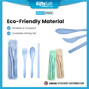 ECO Wheat 3-in-1 Cutlery Set