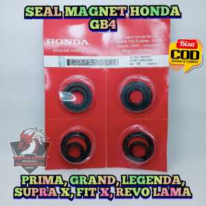 SEAL MAGNET HONDA GB4 KUALITAS ASLI ORIGINAL UNTUK MOTOR PRIMA GRAND LEGENDA SUPRA X FIT X REVO LAMA