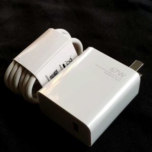 Bộ sạc nhanh 67W XIAOMI Redmi Note11 Pro 4G Note11 Pro 5G Note11T Pro Note12Pro Note12 Turbo Note 13Pro… Cáp Type-C 6A
