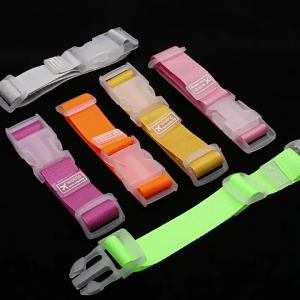 Travel Trolley Luggage Hook Portable Suitcase Strap Accessories Backpack Packing Strap Binding Safety Anti-Lost Buckle