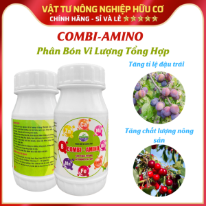Phân Bón Vi Lượng COMBI - AMINO: Khắc Phục Vàng Lá Chùn Đọt Do Thiếu Vi Lượng - Chai 100ML