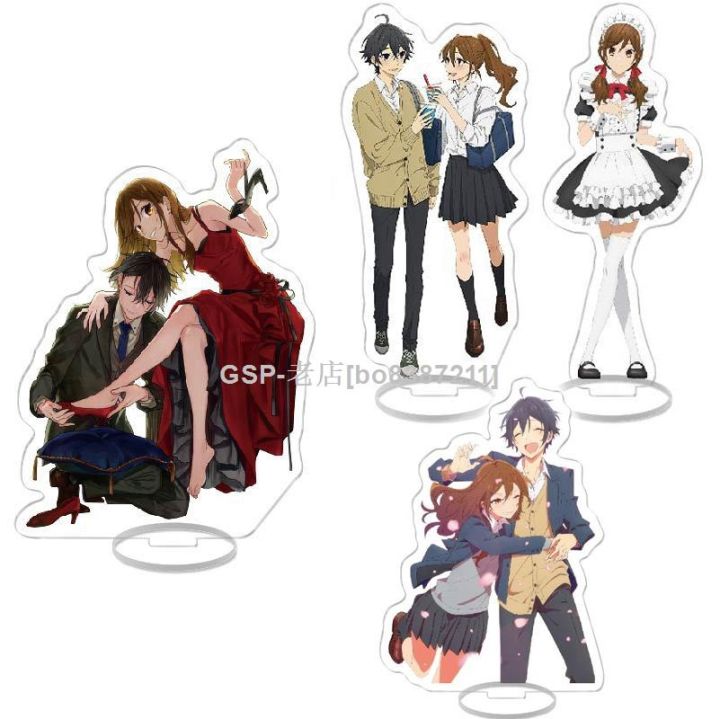 Anime Horimiya Acrylic Stand Model Plate Keychain Collection Miyamura ...