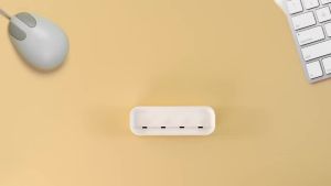 iWALK Charger Station for 4500mAh 4800mAh 5000mAh for iPhone Charging Station Multiple USB-C Family-Sized Charger Station for Home(Station Only) White