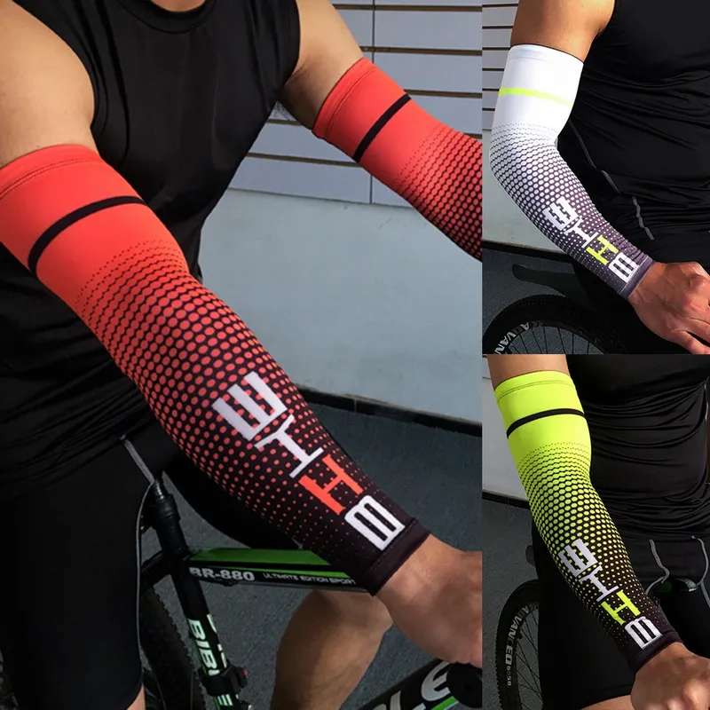 1PAIR Arm Sleeve Cycling Bike UV Protection Sleeves Riding Running UV  Sunscreen Arm Cover Bicycle Handsock Muslimah