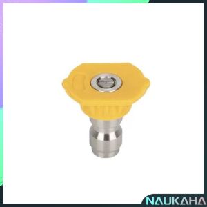 Nau.K Stainless Steel Quick Connect Pressure Washer Nozzle 0 15 25 40 64 Degree Nozzles