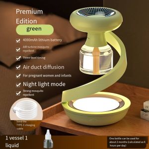 Electric Heat Mosquito Repellent Liquid Baby Pregnant Women Safe Rechargeable Mosquito Killer with Smart Timing and Night Light Function