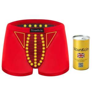 Mens Magnetic Health Boxer Shorts Therapeutic Benefitsfor Physiological Health Comfort Bulge Pouch Design Seluar Lelaki