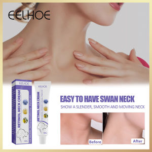 Eelhoe Retinol Neck Cream Neck Firming Rejuvenation Cream Fade Neck Line Whitening Moisturizing Shape Beauty Neck Anti-wrinkle Serum Mild Peeling Neck Cream Skin Care（40g）