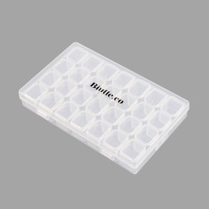 ARAFURA - Biutte.co Kotak Penyimpanan Perhiasan Separate Box 28 Slot - SN-14