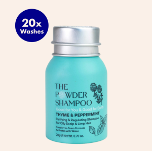 The Powder Shampoo for Thinning Hair Loss Normal & Sensitive Scalp Oily Scalp & Limp Hair Dandruff and the Powder Body Foam Wash