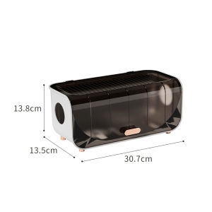 JustLiving Home Plastic Power Cord Finishing Box Charger Patch Box Desktop Cable Storage Organiser Management Box Organizer Extension Computer Wire Socket Plug Charger Safety