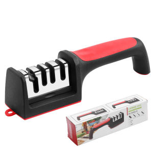Professional 4-Stage Knife Sharpener Manual Kitchen Knife Sharpening Tool For all Knives