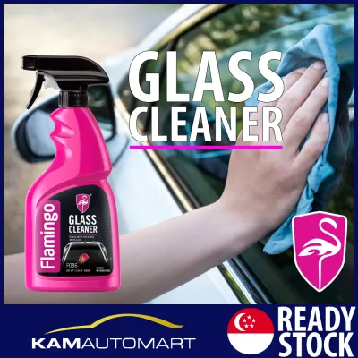 Flamingo Glass Cleaner 500ml Car Care (KAM AUTO MART PTE LTD)