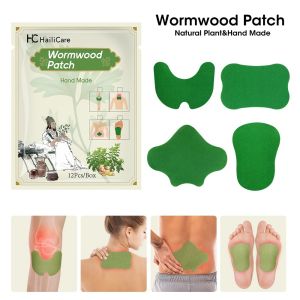 Wormwood Knee Patches Lumbar Patches Cervical Patches Foot Patches Pain Relief For Knee Body Neck Back Pain Patches