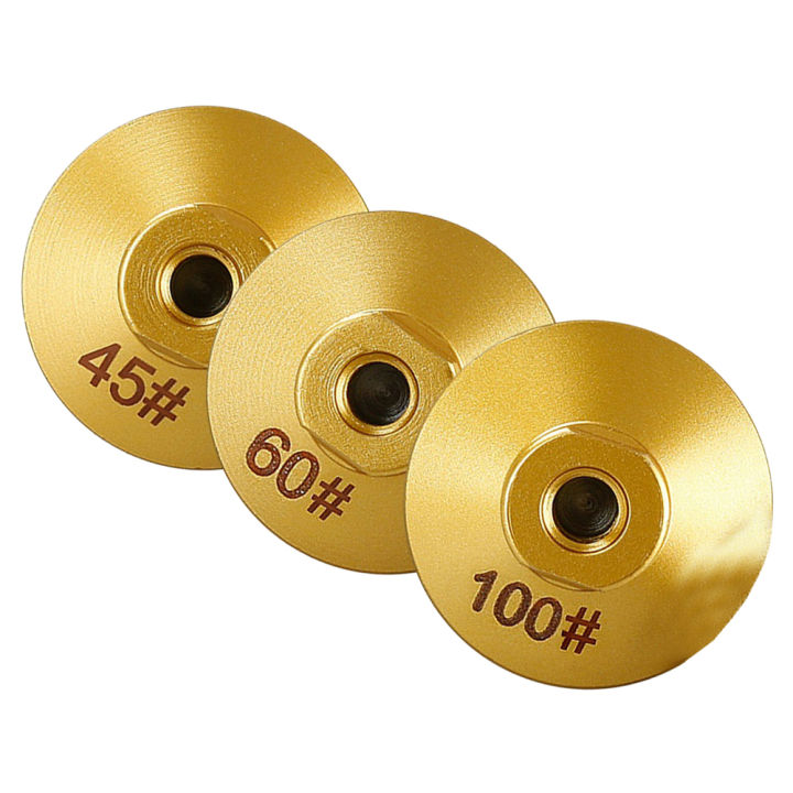 HOMETOOL 2inch 50mm Brazing Diamond Edge Profile Grinding Wheel For