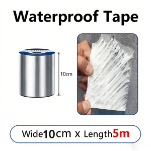 ✅Ready Stock✅30CM Thicken Waterproof Tape for Roof Aluminum Foil Butyl Tape Leak Roof Sealant Wall Crack Pandikit Sa Bubong Tape