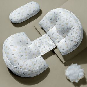 UFANSM Side Sleep Maternity Pillow Multifunctional Pure Cotton Pregnant Pillow U-shaped Abdominal Support Pillow