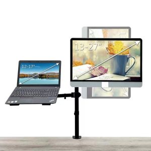 ComBo Gía Treo Màn Hình MáyTính Kèm Kẹp Đỡ LapTop F160+FP2