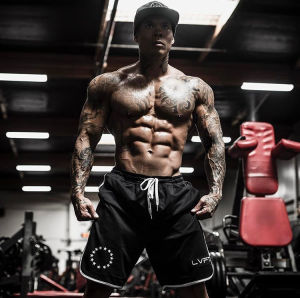 LVFT Men s GYM Shorts Summer Fitness Pure Color Running Gym Training Sport Shorts Joggers Draw string Short pants Trousers Easy drying LSHB005