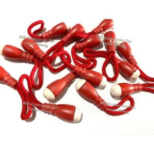 Puller Zipper/ Tarikan Resleting Bentuk Lampu Warna - Warni Kualitas IMPORT