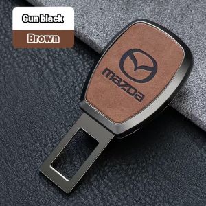 High quality 1PCS Car Safety Belt Buckles Eliminate Sound Buckle Extender Connector Car Seat Alarm Canceler Stopper Interior Decorative Accessories Car Dedicated for Mazda MAZDA3 MAZDA2 CX-5 CX-7 CX-9 Tribute BT-50 323 MAZDA6 B2200 Familia Miata MX-5 626