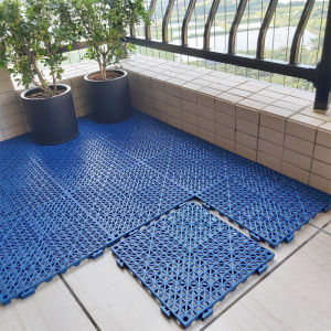 Interlocking PVC Anti-Slip Floor Mat/Thickened Waterproof Pad for Pool Kitchen Bathroom Toilet Fireheart Warrior