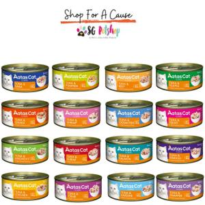 Aatas Cat TANTALIZING Tuna Series (80g x 24 Cans)