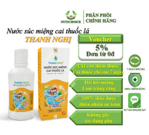 [Mẫu nâng cấp] Nước súc miện.g thảo dược cai thuốc lá Thanh Nghị bỏ thuốc sau 7 ngày - Chai 250ml
