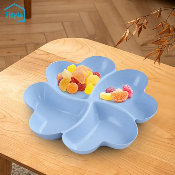 Fityle Appetizer Platter Dried Fruit Tray, Unbreakable, Snack Serving
