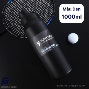 Bình giữ nhiệt thể thao cao cấp 650ml và 1000ml inox 304 giữ nhiệt 24 giờ có khay lọc trà.