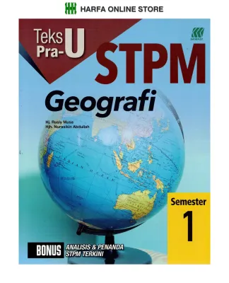 Buku Rujukan : Teks Pra-U STMP Geografi Semestar 1