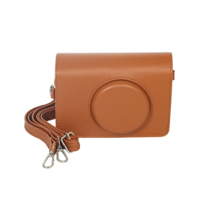 Multifuntional Shock Absorbing Camera Storage Case Leather Texture Suitable for MS200 Camera Easy Cleaning Surfaces